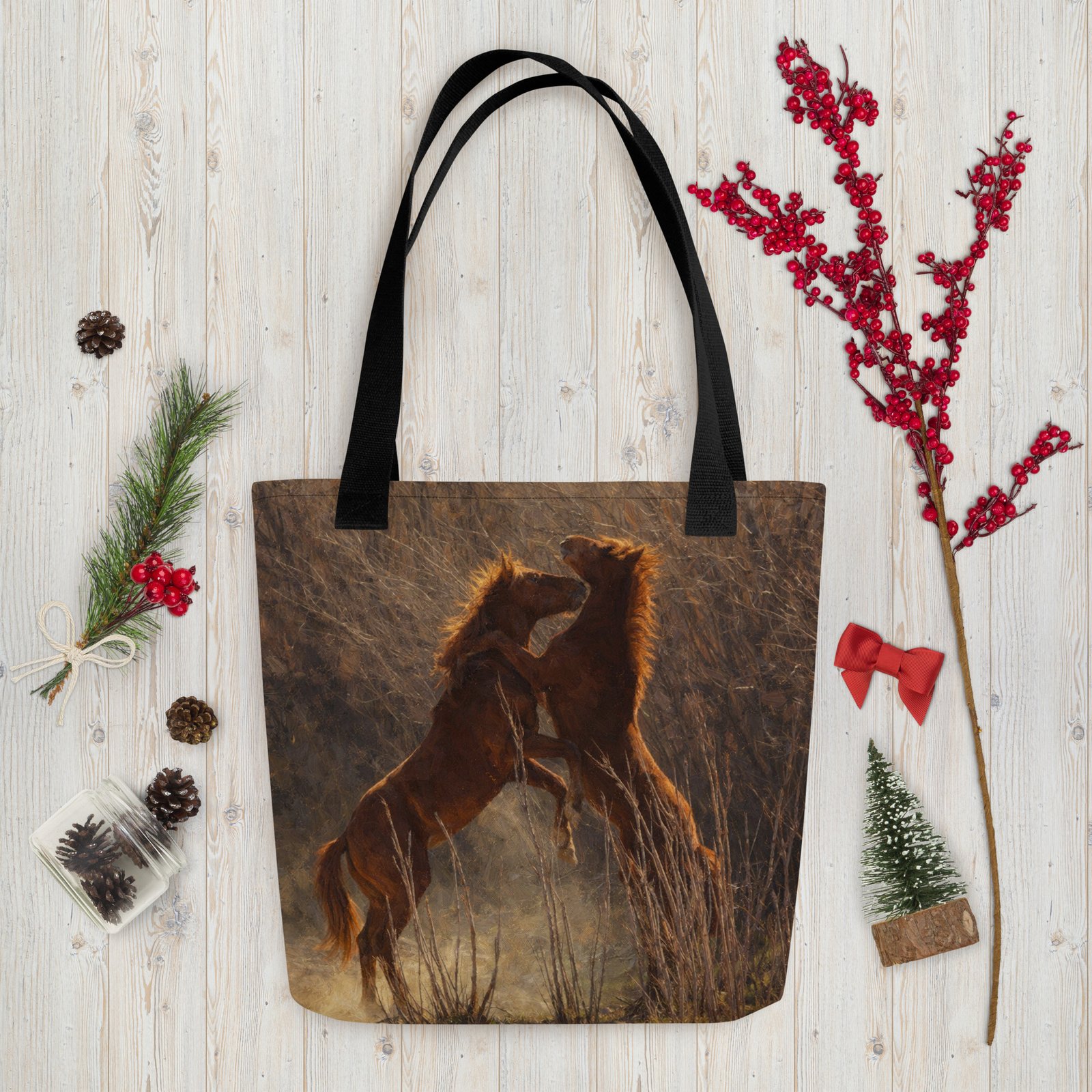 Salt River Yearlings Playfight Tote – Painterly Edition - Image 11