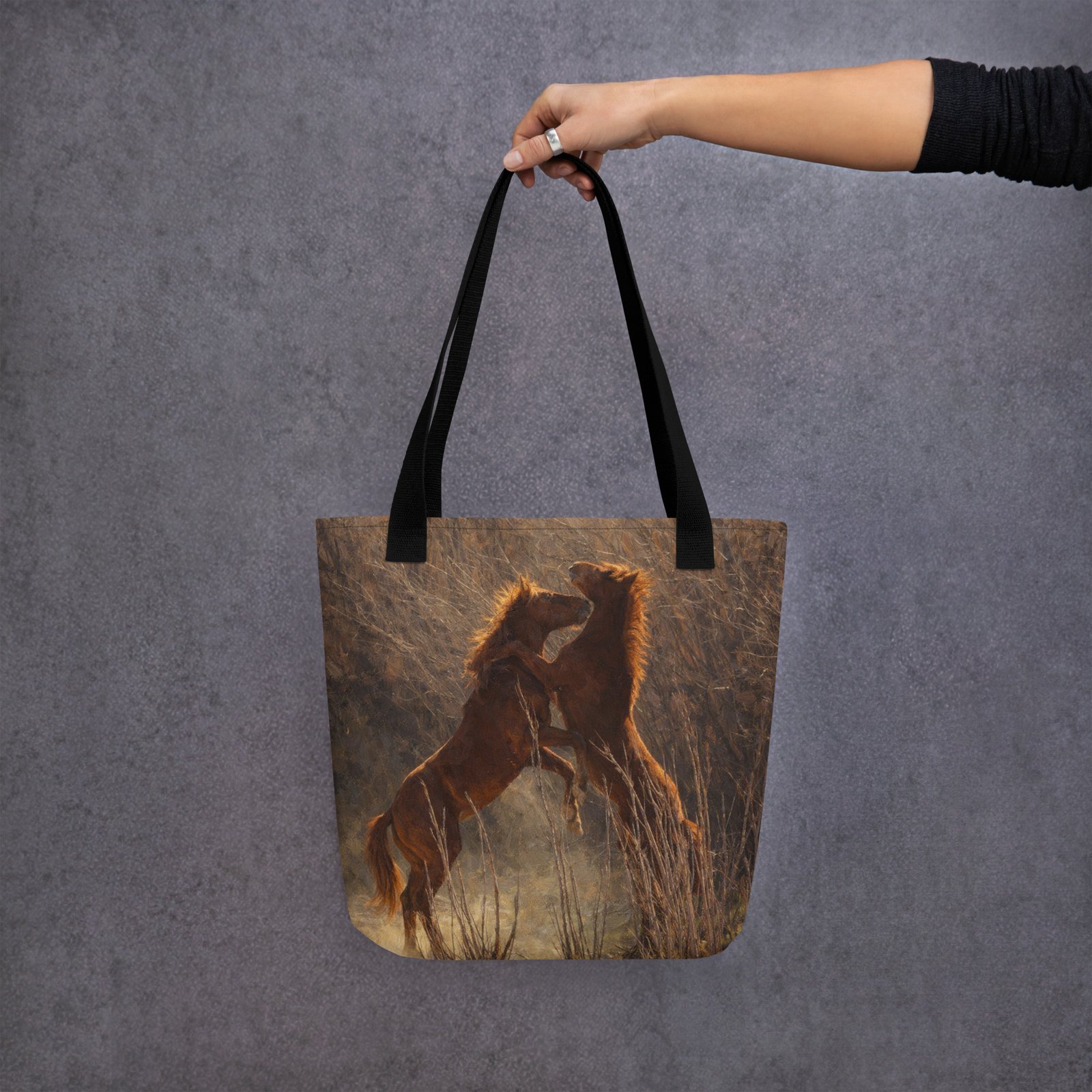 Salt River Yearlings Playfight Tote – Painterly Edition - Image 7