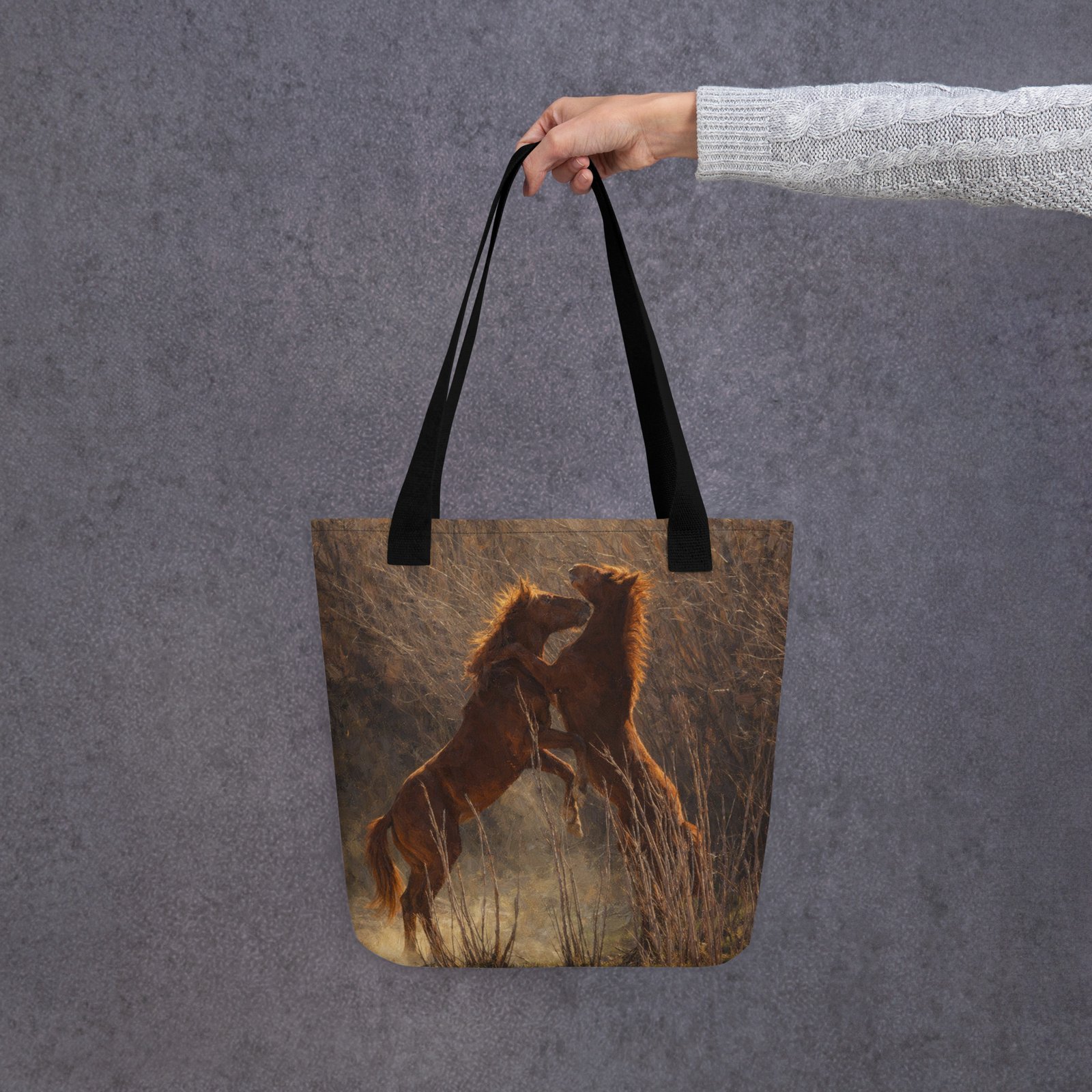 Salt River Yearlings Playfight Tote – Painterly Edition - Image 6