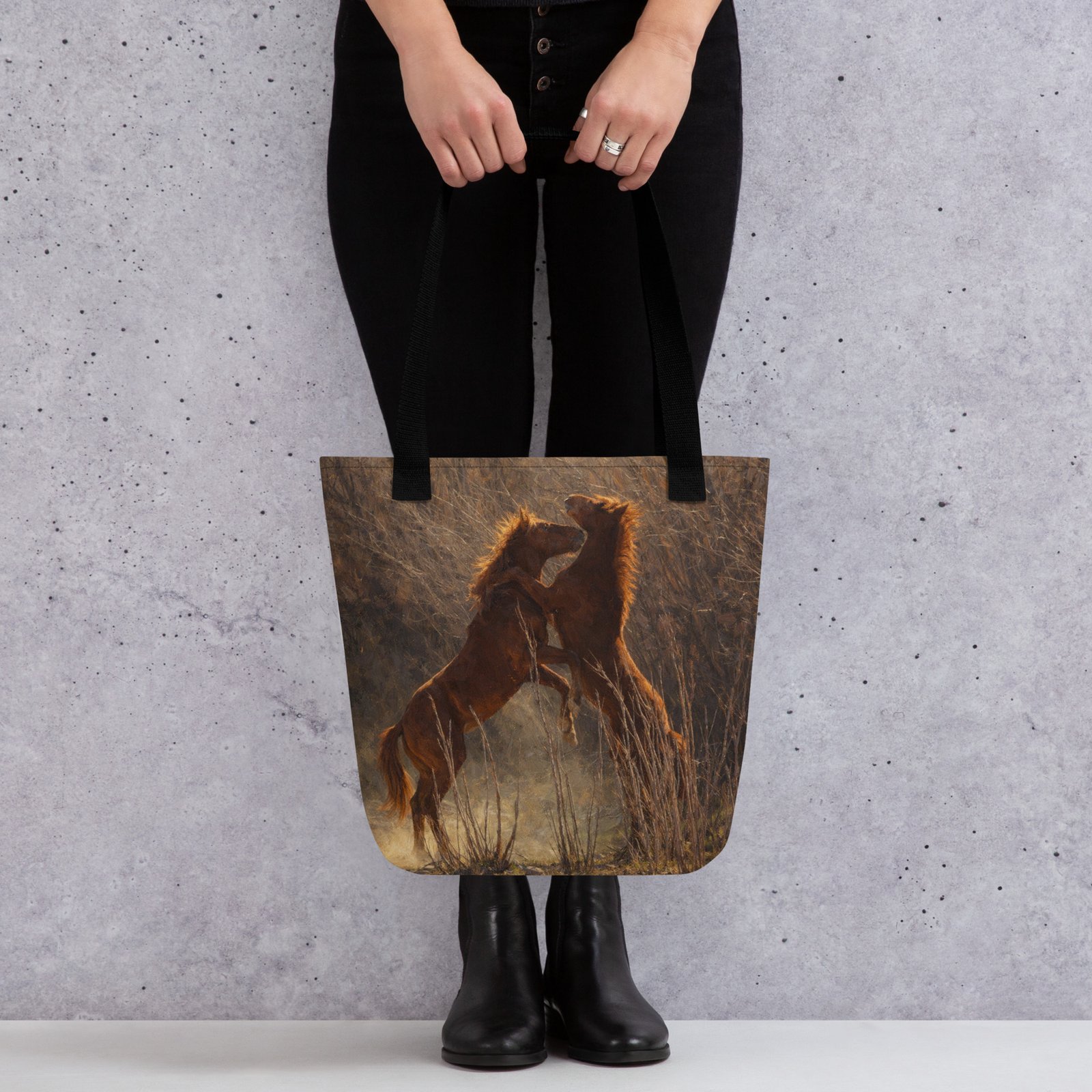 Salt River Yearlings Playfight Tote – Painterly Edition - Image 5