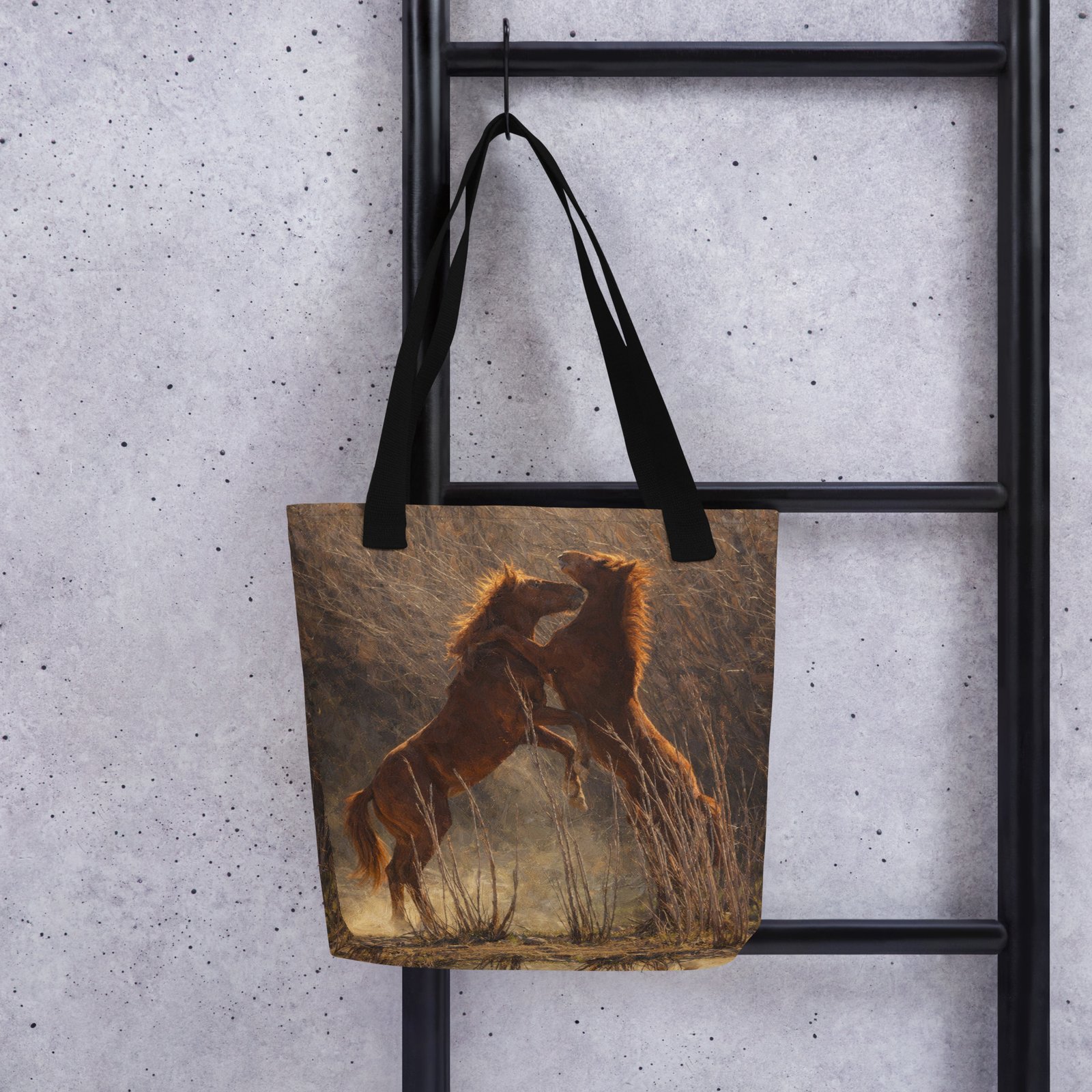 Salt River Yearlings Playfight Tote – Painterly Edition - Image 4