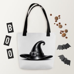 Moonlit Witches Hat Tote
