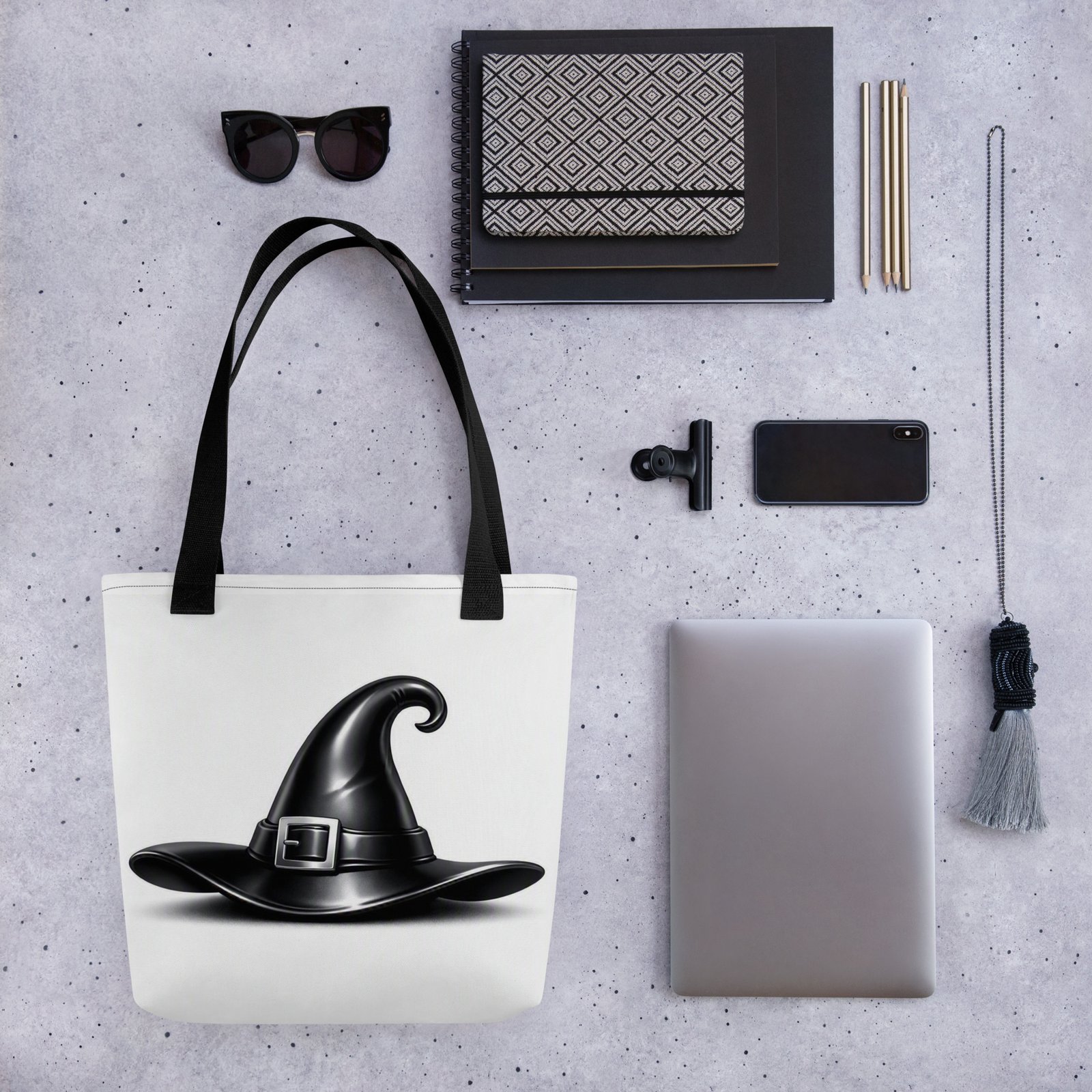 Moonlit Witches Hat Tote - Image 2