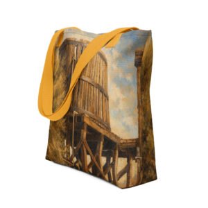 Goldfield Water Tower Tote β Painterly Edition