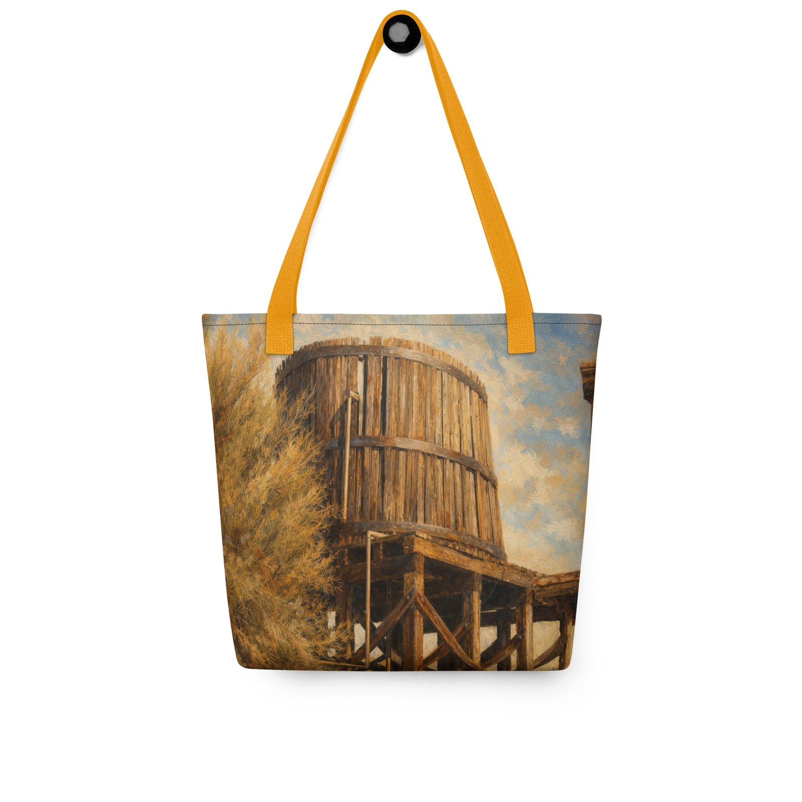 Goldfield Water Tower Tote – Painterly Edition - Image 3