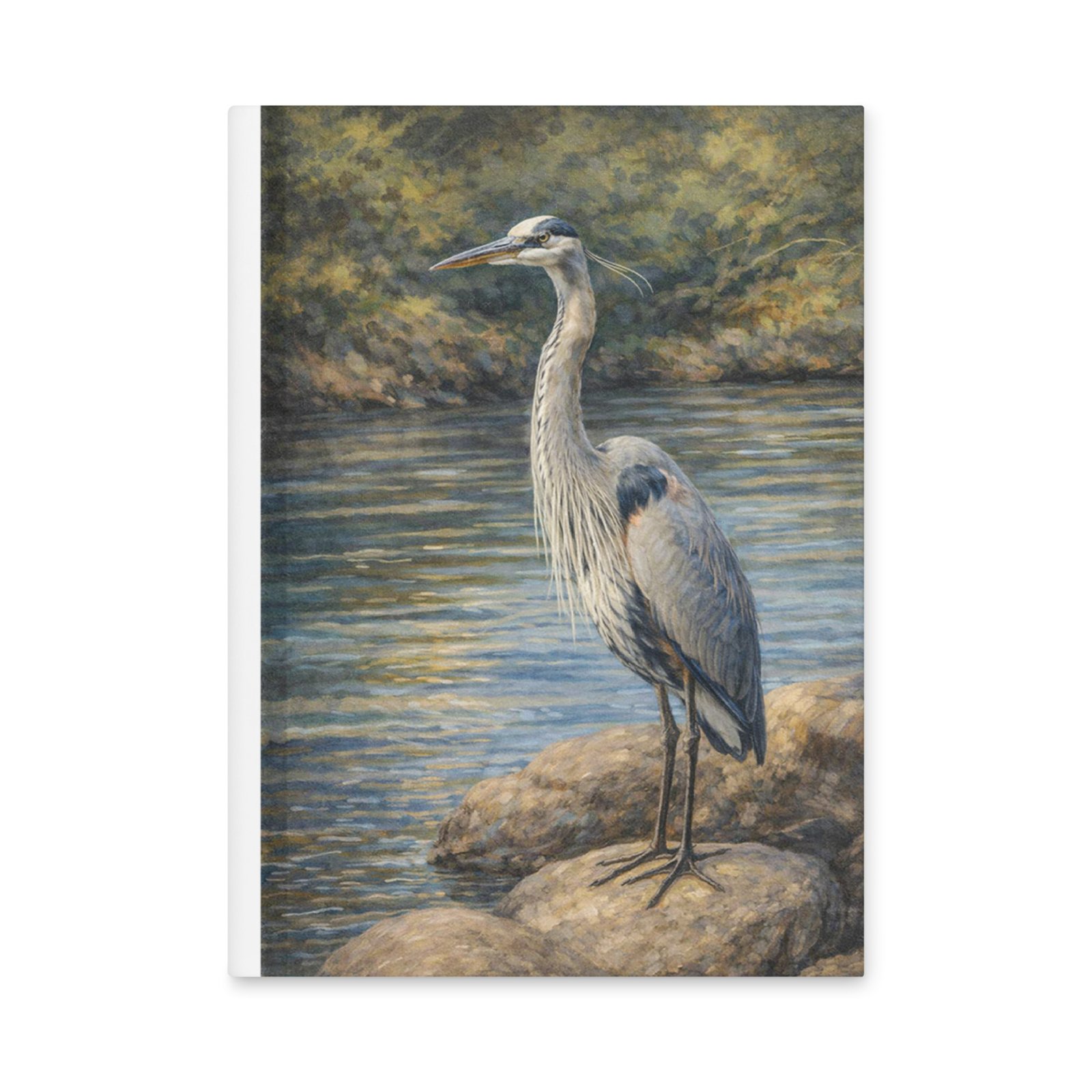 Salt River Blue Heron Journal β Painterly Edition