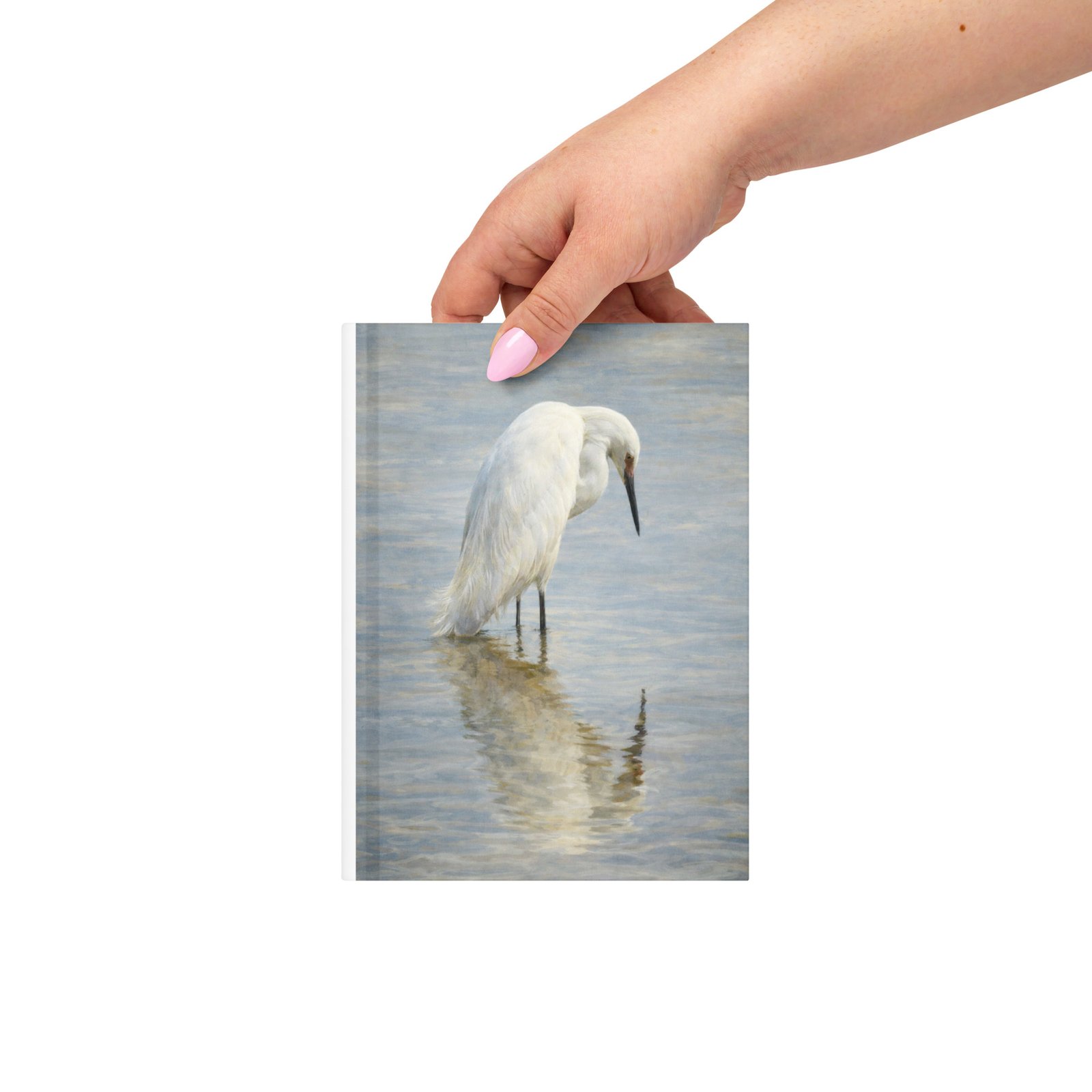 Great Egret at the Riparian Journal β Painterly Edition - Image 5